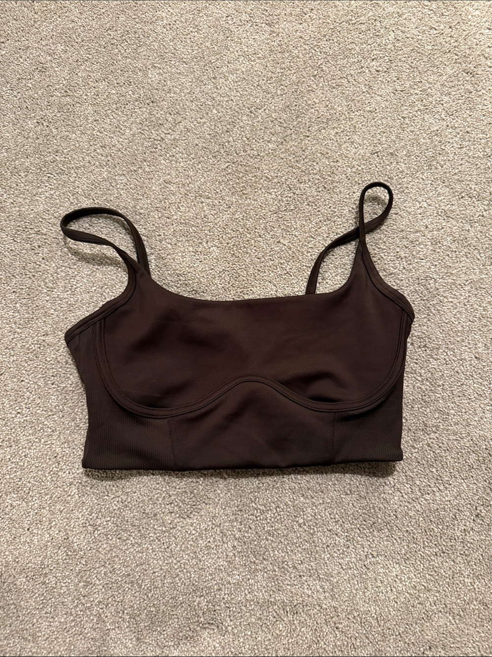 IVL Brown Seamless Support Bralette - Women Intimates & Sleepwear
